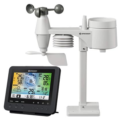 Wifi Color Weather Center With 5in1 Profi Sensor Ασύρματος Μετεωρολογικός Σταθμός Ψηφιακός Επίτοιχος / Επιτραπέζιος Bresser