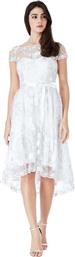 bridal rennaisance φόρεμα floral tulle high low από το PerfectDress