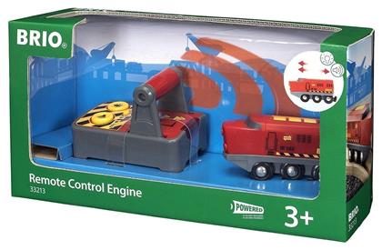 Remote Control Engine Τρενάκι από Ξύλο για 3+ Ετών Brio Toys