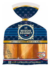 Ψωμί Γαλλικό Μπριός Hot Dog 300gr Brioche Gourmet