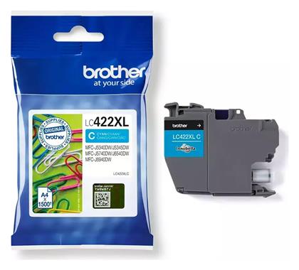 LC422XL Μελάνι Εκτυπωτή InkJet Κυανό (LC-422XLC) Brother