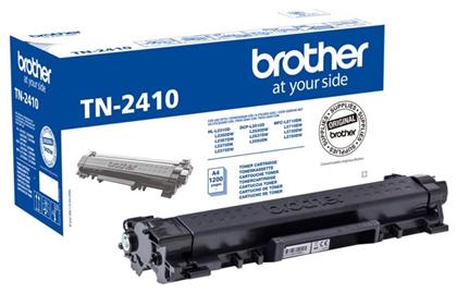 TN-2410 Γνήσιο Toner Laser Εκτυπωτή Μαύρο 1200 Σελίδων (TN-2410) Brother