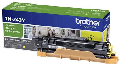 TN-243Y Γνήσιο Toner Laser Εκτυπωτή Κίτρινο 1000 Σελίδων (TN-243Y) Brother