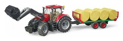 Case IH Optum 300CVX & Bale Transport Trailer για 3+ Ετών Bruder