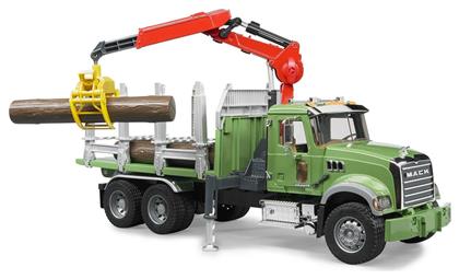 Mack Granite Timber Truck with 3 Trunks για 3+ Ετών Bruder