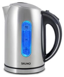 1.7lt με Ισχύ 2200W Ασημί BRN-0028 Bruno