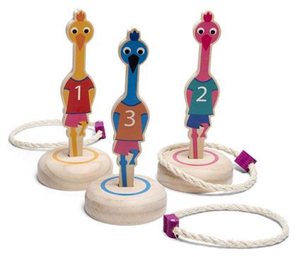 Παιχνίδι Ρίψης Στόχου Εσωτερικού Χώρου Ring Toss Birds BS Toys