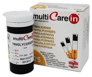 MultiCare In Τριγλυκεριδίων 25τμχ BSI