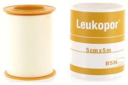 Leukopor Επιδεσμική Ταινία 5cm x 5m BSN Medical