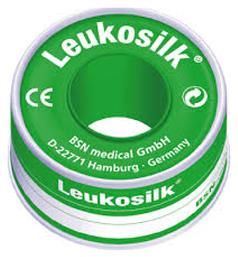 Leukosilk Μεταξωτή Επιδεσμική Ταινία 1.25cm x 4.6m BSN Medical
