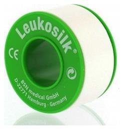 Leukosilk Μεταξωτή Επιδεσμική Ταινία 2.5cm x 4.6m BSN Medical