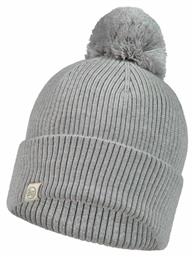 Ανδρικός Pom Pom Beanie Σκούφος σε Γκρι χρώμα Buff