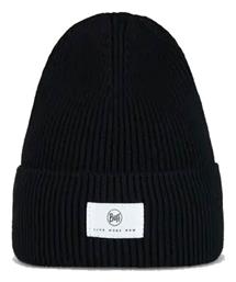 Beanie Unisex Σκούφος Πλεκτός σε Μαύρο χρώμα Buff