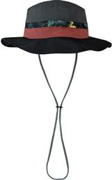 Buff Explore Booney Υφασμάτινo Ανδρικό Καπέλο Μαύρο
