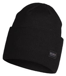 Niels Beanie Unisex Σκούφος Πλεκτός σε Μαύρο χρώμα Buff