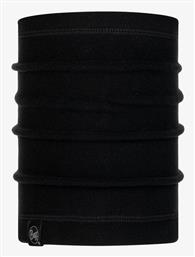 Polar Παιδικό Κασκόλ Λαιμός Υφασμάτινος Μαύρος με Επένδυση Buff