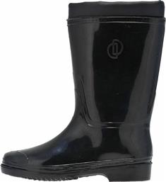 Buffalo London Γυναικείες Γαλότσες Μαύρες από το MyShoe