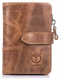 QB-V 01 Δερμάτινο Ανδρικό Πορτοφόλι με RFID Ταμπά Bull Captain