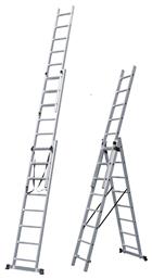 SSS11 Τριπλή Σκάλα Αλουμινίου 3x11 Bulle