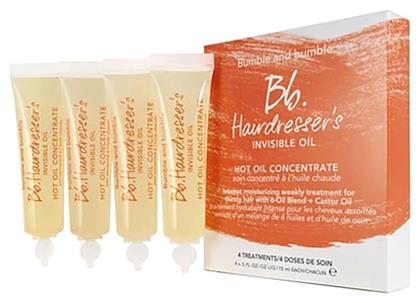 Hairdresser's Hio Hot Oil Αμπούλες Μαλλιών Θρέψης 4x15ml Bumble and Bumble
