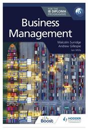 Business Management, For the Ib Diploma - Hodder Education