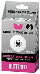 Training 40 + 82931 Μπαλάκια Ping Pong 6τμχ Butterfly