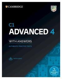 C1 Advanced 4 Student's Book With Answers With Audio With Resource Bank, Authentic Practice Tests, New Edition - Cambridge University