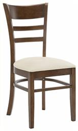 Cabin Καρέκλες Τραπεζαρίας Ξύλινες Καφέ 2τμχ 42x48x91εκ. Woodwell