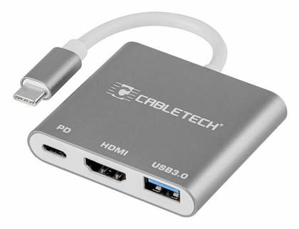 USB-C Docking Station με HDMI 4K PD (KOM0952) Cabletech