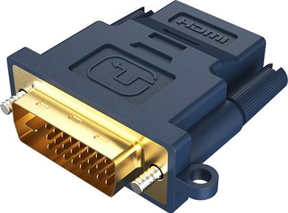 AV599 Μετατροπέας DVI-D male σε HDMI female Μπλε Cabletime