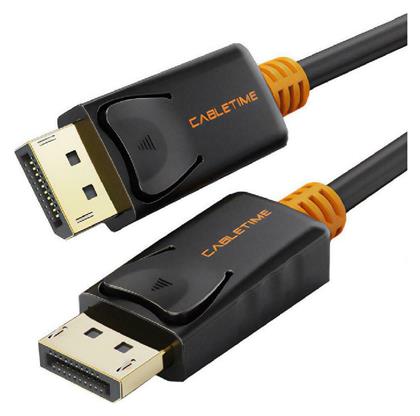 Cable DisplayPort male - DisplayPort male 4K 4.5m Μαύρο Cabletime