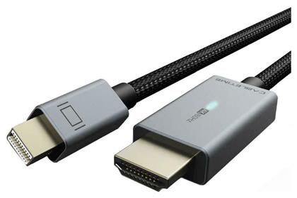 Cable mini DisplayPort male - HDMI male 1.8m Μαύρο Cabletime