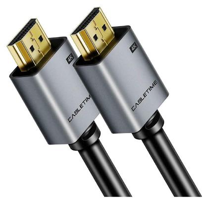 HDMI 2.0 Cable HDMI male - HDMI male 4K/60hz 5m Μαύρο Cabletime