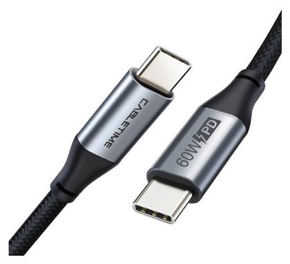 USB 2.0 USB-C male - USB-C 60W 1m (DIA-5210131037980) Cabletime
