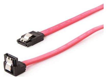 7-Pin SATA III male - 7-Pin SATA III male Angle (90°) Cable 0.1m Κόκκινο (CC-SATAM-DATA90-0.1M) Cablexpert