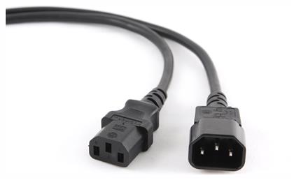 IEC C13 - IEC C14 Cable 5m Μαύρο (PC-189-VDE-5M) Cablexpert