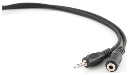 Καλώδιο 3.5mm male - 3.5mm female Μαύρο 1.5m (CCA-423) Cablexpert