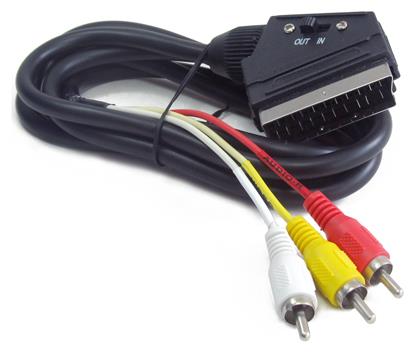 Scart Cable Scart male - 3x RCA male 1.8m (CCV-519-001) Cablexpert