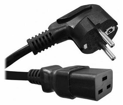 Schuko - IEC C19 Cable 1.8m Μαύρο PC-186-C19 Cablexpert