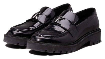 Δερμάτινα Γυναικεία Loafers σε Μαύρο Χρώμα Calvin Klein από το Wizzy