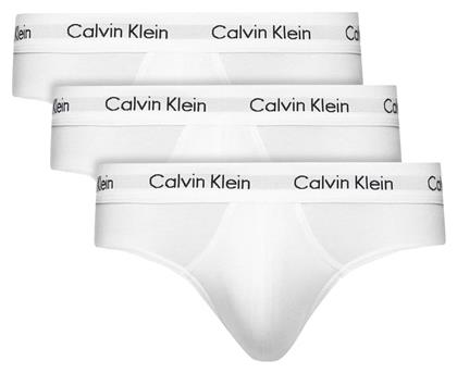 Ανδρικά Σλιπ 3Pack Λευκά Calvin Klein