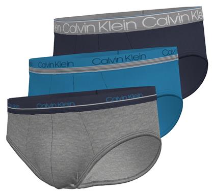 Ανδρικά Σλιπ Μονόχρωμα 3Pack Calvin Klein