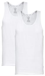 Ανδρικές Φανέλες Αμάνικες σε Λευκό Χρώμα 2Pack Calvin Klein