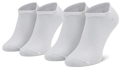 Ανδρικές Μονόχρωμες Κάλτσες Λευκές 2Pack Calvin Klein