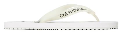 Ανδρικές Σαγιονάρες Λευκές Calvin Klein