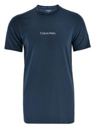 Ανδρική Φανέλα Κοντομάνικη σε Μπλε Χρώμα Calvin Klein