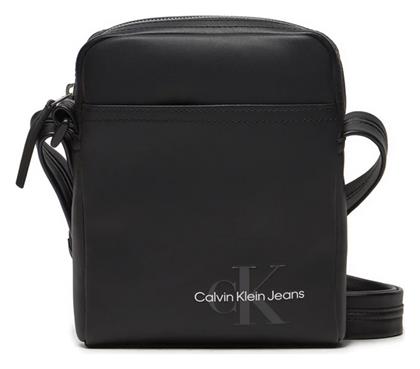 Ανδρική Τσάντα Ώμου / Χιαστί Μαύρη Calvin Klein