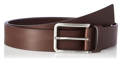 Ανδρική Ζώνη Δερμάτινη Καφέ Calvin Klein