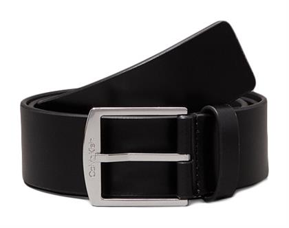 Ανδρική Ζώνη Δερμάτινη Μαύρη Calvin Klein
