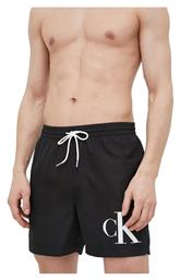 Ανδρικό Μαγιό Σορτς Μαύρο Calvin Klein